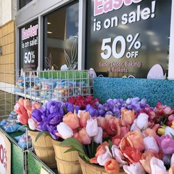 Michaels - Outside with sale items!