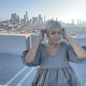 Milena Rose - Post roots touch-up with cooler tones and blown out hair - Hair Stylists Near Me - Beverly Hills, California Milena Rose - Post roots touch-up with cooler tones and blown out hair - Hair Stylists Near Me - Beverly Hills, California