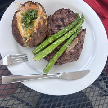 Hunters Chophouse - Fillet and Ribeye. Cooked to perfection and seasoned just enough. - Steakhouses Near Me - Estes Park, Colorado