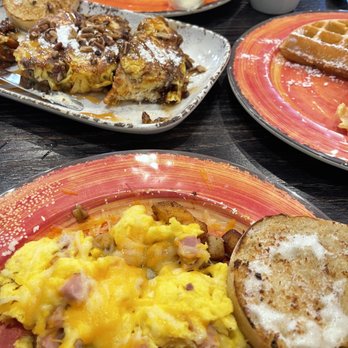Eggington's - Scramble, Pecan French Toast, and Belgian Waffle. - Breakfast & Brunch Near Me - Casper, Wyoming