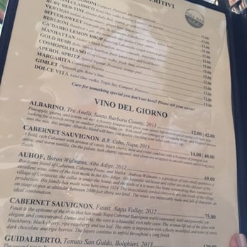 Ca' Dario - Wine Bars Near Me - Santa Barbara, California