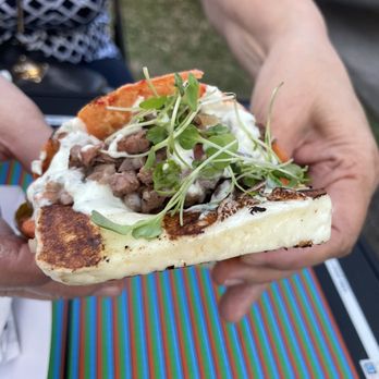 Autana Arepas Grill - Arepa picana - Food Trucks Near Me - Orlando, Florida