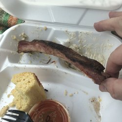 Kim's Got Smoke BBQ - Thin, tough ribs. Sides were yummy.