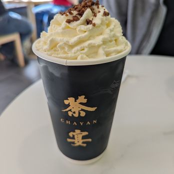 Chayan - Pu'er Tea Frappe - Bubble Tea Near Me - Seattle, Washington Chayan - Pu'er Tea Frappe - Bubble Tea Near Me - Seattle, Washington