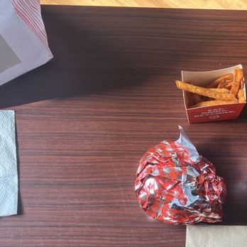 Hat Creek - We ate half the Sweet Potato Fries on the way back from the drive through. So good. 28JUL26 - Burgers Near Me - San Marcos, Texas Hat Creek - We ate half the Sweet Potato Fries on the way back from the drive through. So good. 28JUL26 - Burgers Near Me - San Marcos, Texas