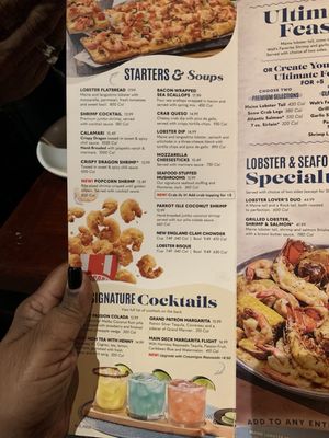 Menu photo 1 Red Lobster Dearborn Heights, MI Menu photo 1 Red Lobster Dearborn Heights, MI