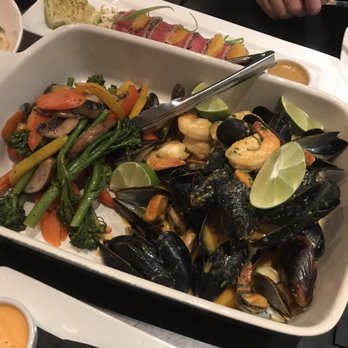 Banter Room - Catch of the day: mussels and shrimp - Canadian (New) Near Me - Vancouver, British Columbia Banter Room - Catch of the day: mussels and shrimp - Canadian (New) Near Me - Vancouver, British Columbia