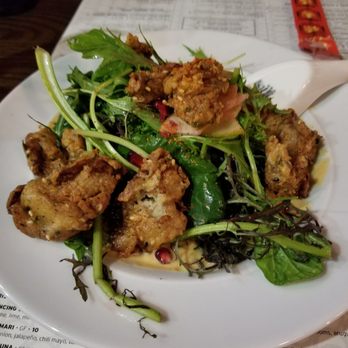 Juju - Chicken Fried Oysters - Tapas/Small Plates Near Me - Durham, North Carolina Juju - Chicken Fried Oysters - Tapas/Small Plates Near Me - Durham, North Carolina