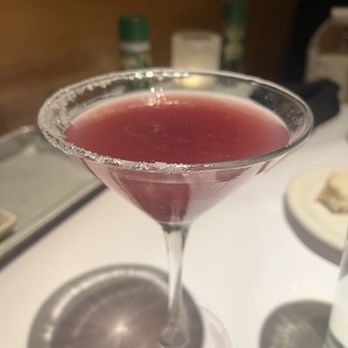 Bonefish Grill - Blueberry Lemon Drop Martini - Seafood Near Me - Winter Garden, Florida