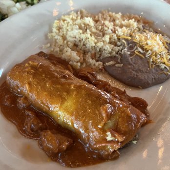 Savina’s - Combination plate- enchilada with rice and beans - Mexican Near Me - Castle Rock, Colorado Savina’s - Combination plate- enchilada with rice and beans - Mexican Near Me - Castle Rock, Colorado