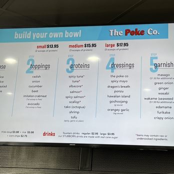 The Poke Co - menu - Poke Near Me - Rowland Heights, California The Poke Co - menu - Poke Near Me - Rowland Heights, California