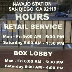 US Post Office - Retail & PO Box Hours: Jan 2025