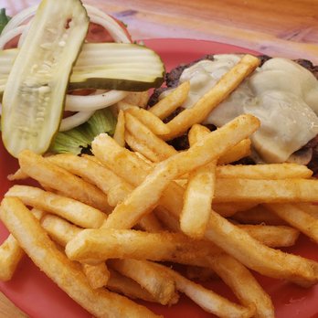 Taylor's Sausage - a plate of french fries and a burger - Meat Shops Near Me - Cave Junction, Oregon Taylor's Sausage - a plate of french fries and a burger - Meat Shops Near Me - Cave Junction, Oregon