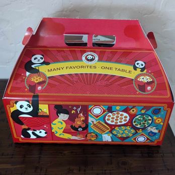 Panda Express - Adorable box for the family meal :) - Chinese Near Me - Lodi, California Panda Express - Adorable box for the family meal :) - Chinese Near Me - Lodi, California