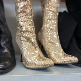 Sparkly boots