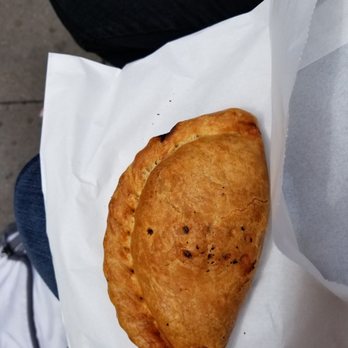 The Cornish Bakery - Bacon and Leek Pasty, could not find the bacon.  Lots of veggies :( - Bakeries Near Me - Bath, BAS