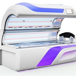Miami Tan - The Vitality, Miami Tan's new Ergoline Hybrid Bed w/Red Light