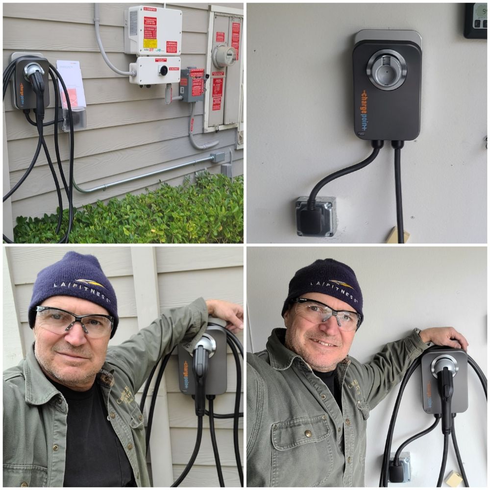 Slide of EV Car Chargers