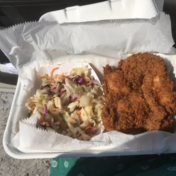 Chicken Little with side of Funky Slaw