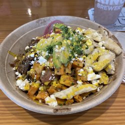 Inspo by Chef Kelsey Murphy - Ancient Grain Bowl with chicken