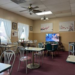 Hyundai Korean Restaurant - No frills dining area.