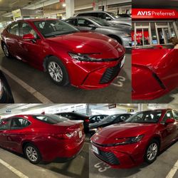 Avis Rent A Car - Toyota Camry. Scrape on right front bumper.