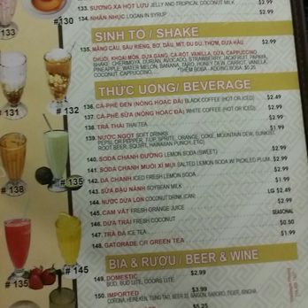 Pho Little Saigon - Drinks/Dessers Menu 7.6.17 - Vietnamese Near Me - Taylorsville, Utah Pho Little Saigon - Drinks/Dessers Menu 7.6.17 - Vietnamese Near Me - Taylorsville, Utah