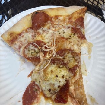 Luigi’s Pizza è Pasta - Aa slice of the pizza we bought a pepperoni pizza - Pizza Near Me - Estero, Florida Luigi’s Pizza è Pasta - Aa slice of the pizza we bought a pepperoni pizza - Pizza Near Me - Estero, Florida