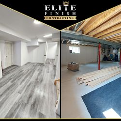 Elite Finish Contracting - Unfinished Basement Transformations