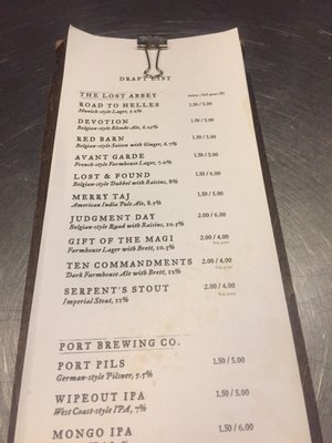 Menu photo 8 The Confessional by The Lost Abbey Cardiff, CA Menu photo 8 The Confessional by The Lost Abbey Cardiff, CA
