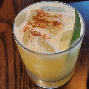 Not Your Average Joe's - Nashua - Pineapple painkiller - New American Near Me - Nashua, New Hampshire Not Your Average Joe's - Nashua - Pineapple painkiller - New American Near Me - Nashua, New Hampshire