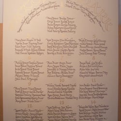 Calligraphy by Bill Grant
