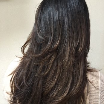 Shear Trends Barber & Salon - Beautiful layers and chocolate balayage! - Hair Salons Near Me - Chatsworth, California Shear Trends Barber & Salon - Beautiful layers and chocolate balayage! - Hair Salons Near Me - Chatsworth, California