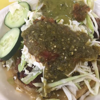 Taqueria Los Molcajetes - Barbacoa sope - Mexican Near Me - Lumberton, North Carolina
