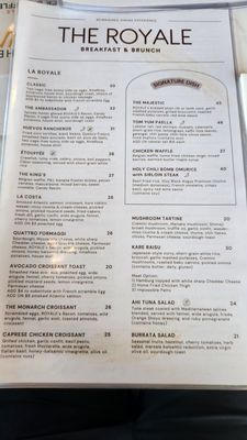 Menu photo 4 The Royale Pleasant Hill, CA Menu photo 4 The Royale Pleasant Hill, CA