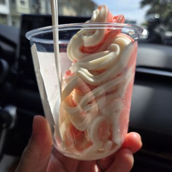 Little Sweet - Aug 2026 Soft Serve Swirl (vanilla and strawberry) $5 Not worth it - Bubble Tea Near Me - San Francisco, California Little Sweet - Aug 2026 Soft Serve Swirl (vanilla and strawberry) $5 Not worth it - Bubble Tea Near Me - San Francisco, California