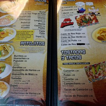 Taqueria El Sabroso - the menu - Tex-Mex Near Me - Garland, Texas Taqueria El Sabroso - the menu - Tex-Mex Near Me - Garland, Texas