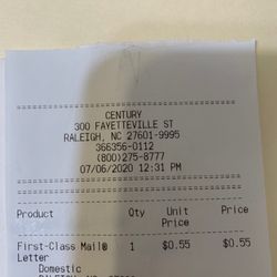 US Post Office - ETA Thursday by 6pm
