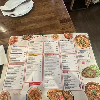 Chiang Rai - Menu - Thai Near Me - Tustin, California