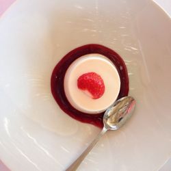 Ristorante BAR Playa Manola - La panacotta, trop gélifiée à mon goût