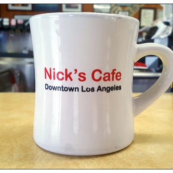 Nick's Cafe - Coffee on a NC mug. Perfectly brewed. - Diners Near Me - Los Angeles, California