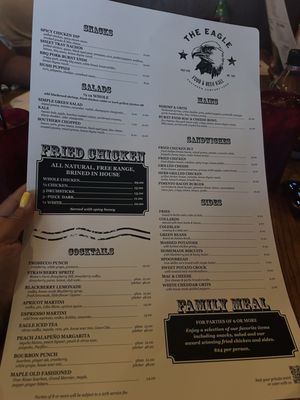 Menu photo 1 The Eagle Mass Ave Indianapolis, IN Menu photo 1 The Eagle Mass Ave Indianapolis, IN