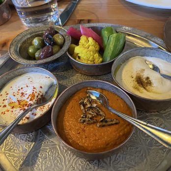 Dalida - Appetizer platter - Mediterranean Near Me - San Francisco, California Dalida - Appetizer platter - Mediterranean Near Me - San Francisco, California