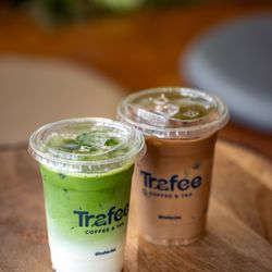 Trafee Coffee & Tea - Matcha Latte & Ca Phe Sua