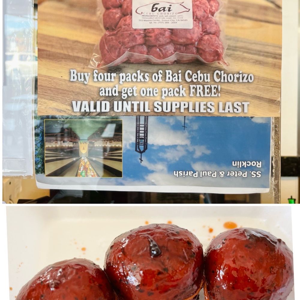 Bai Cebu Lechon - Filipino chorizo (sweet) - Filipino Near Me - Hayward, California