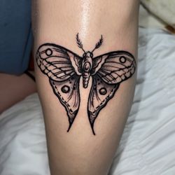 Tornado Tattoo - Left shin tattoo