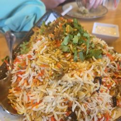 Lamb biryani
