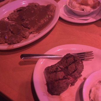 Texas Roadhouse - Chicken fried steak and a sirloin - Steakhouses Near Me - Denton, Texas Texas Roadhouse - Chicken fried steak and a sirloin - Steakhouses Near Me - Denton, Texas