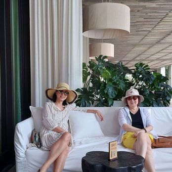 Neighbors - Enjoying at The 1 Hotel - Coffee & Tea Near Me - Miami Beach, Florida