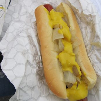 Marv's Famous Hot Dogs - 1/4 Pound Polish Dog...an all beef kielbasa. Mustard, anyone? - Hot Dogs Near Me - Seattle, Washington Marv's Famous Hot Dogs - 1/4 Pound Polish Dog...an all beef kielbasa. Mustard, anyone? - Hot Dogs Near Me - Seattle, Washington